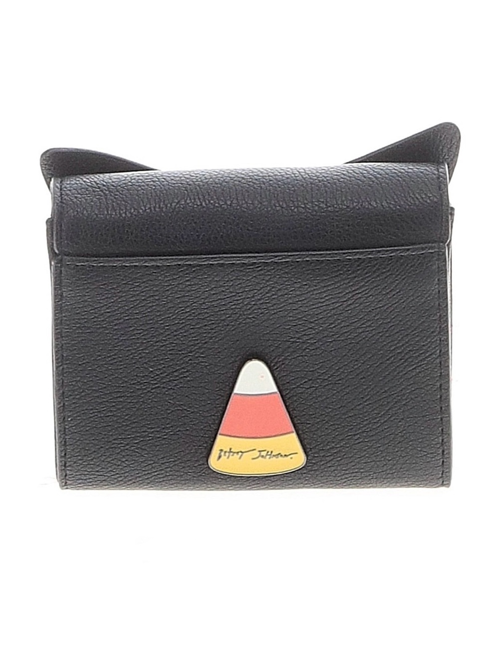 Betsey Johnson black scaredy cat wallet Halloween - Picture 2 of 4